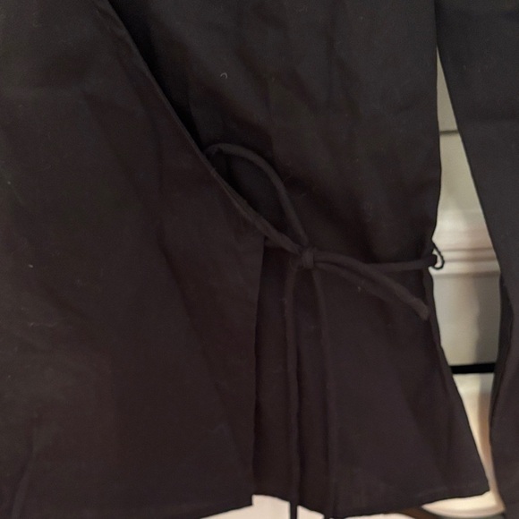 H&M Black Wrap Blouse - Picture 3 of 5
